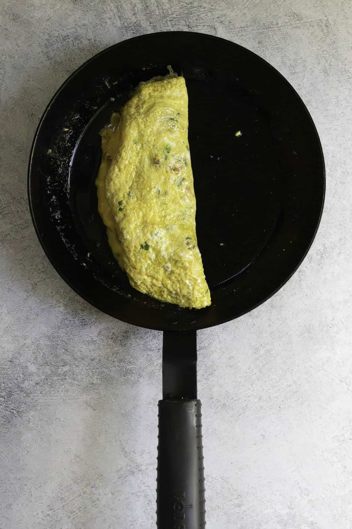 rolled omelette.